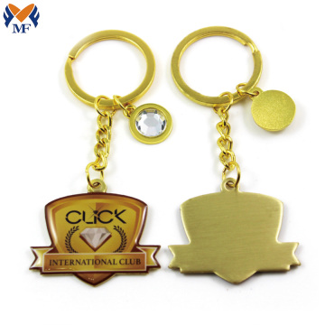 Metal Custom Printed Epoxy Keychain In Bulk