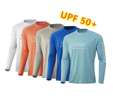 Sun Protection Clothes Quick Dry Custom UPF 50 Men Women Sun Shirts
