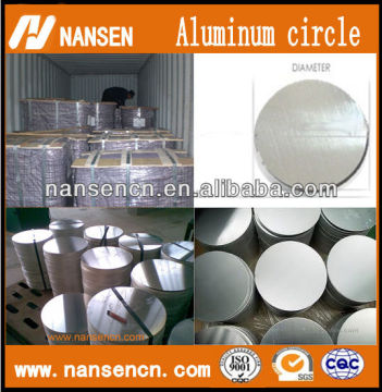 Punched aluminum circle sheet