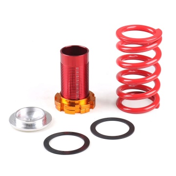 Aluminum Coilover Springs Kit for Honda Civic (1988-2000) - Red Suspension Coil Springs