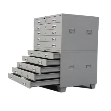 Standard Size Mobile Metal Drawer Map Cabinet and Sliding Drawing Filing Cabinet