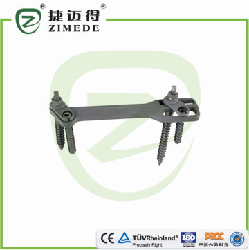 Anterior thoracolumbar spinal system Angle Pole spinal fixation system instruments