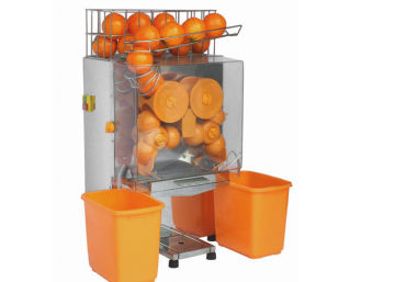 120w Powerful Commercial Fruit Juicer / Juicer Extractor For Juice Shops , 20 Oranges/per Minute