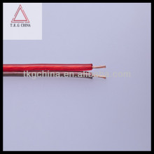 perfect PVC insulated transparent clear speaker cable