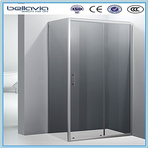 smoked/ clear glass doors shower cubicles bathroom showers