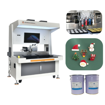 Automatic Epoxy Doming Machine for Plastic Trims