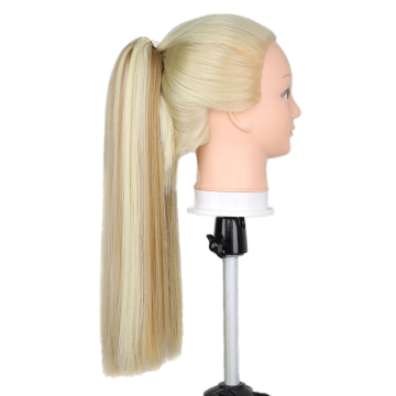 Alibaba Supplier Claw High Heat Clip In Weave Wholesale Bundles Ponytails Extension Synthetic Braiding Hair