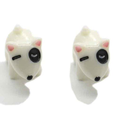 Multi Design Resin 3D Dog Charms Cute Puppy Animal Diy Decoration Crafts Τεχνητά ειδώλια Σπίτι στολίδι