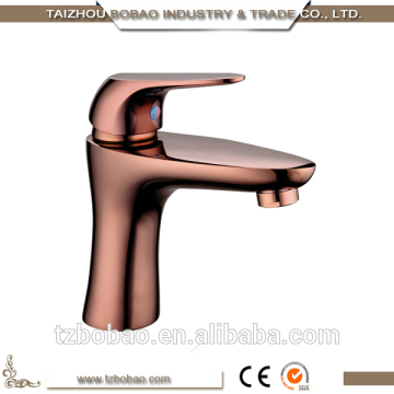 Beautiful Design Single Handle Rose Gold Water Tap