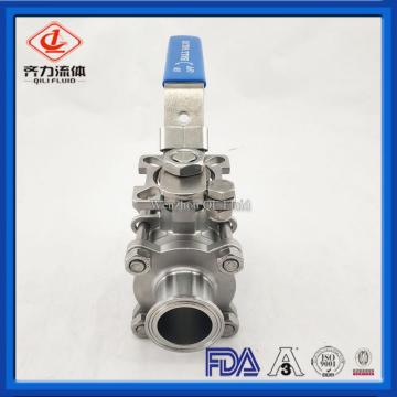 Stainless Steel High Platform Three-Way Ball Valve