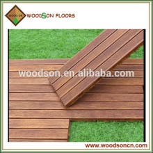 Waterproof outdoor wood flooring merbau decking