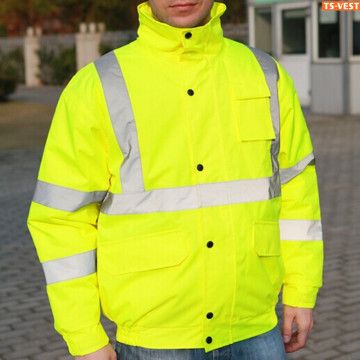Winter jacket high visible jacket mens