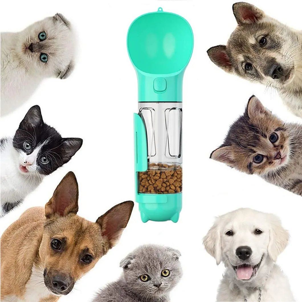 Multifuctional Pet Products Pet Feeder with Water Bottles