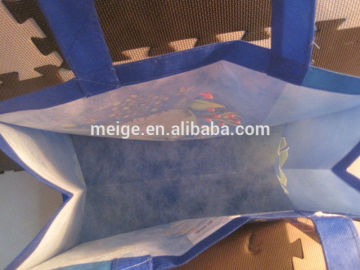 Laminating rpet tote bag/rpet shopping bag/rpet folded bag