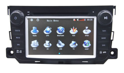 Mercedes-Benz Smart ForTwo DVD Player with GPS Navigator