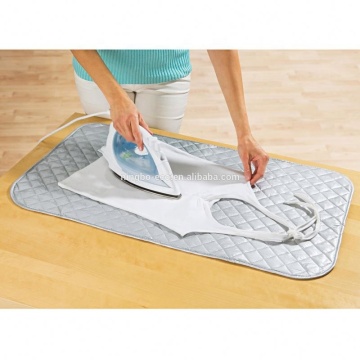 Cotton Polyester Portable Ironing Board Cover and Heat Resistant Mat