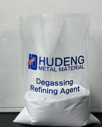 Fast degassing refining agent