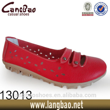 hot sell women leather shoes spain shoes