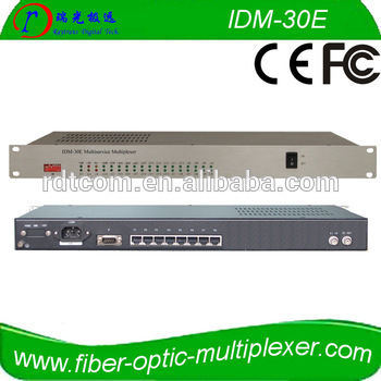 30 channel phone over fiber optic pcm multiplexer