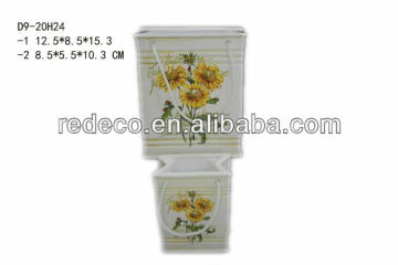 Ceramic wholesale flower box