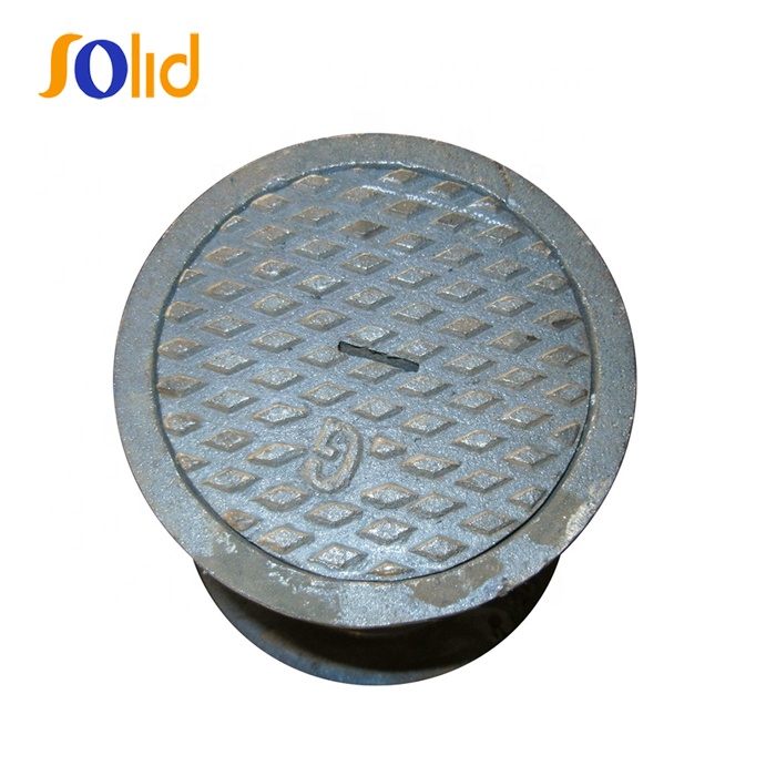 En124 Ductile Cast Iron Fire Hydrant Water Meter Box Surface Box