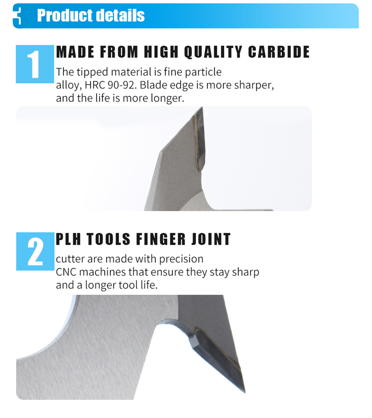 4T Finger Joint Cutter for Solid Wood for Building Materials Production