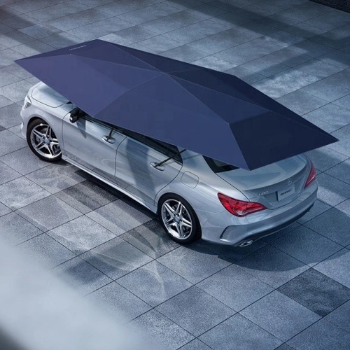 4.2m 4.8m Car Sunshade Cover Automatic Car Umbrellas