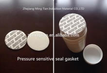 Temper evident pressure sensitive liner for bottle usage
