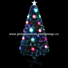 Color LED Light Fiber-optic Christmas Tree, Various Colors are Available