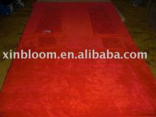 Red fleece tv blanket