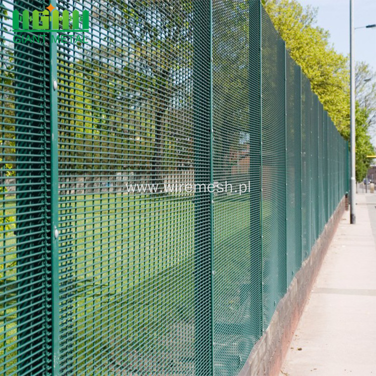 anti-climbing fence clearvu 358 security fence