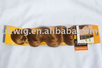 machined body wave hair weave extension/ human hair weave/ 100% human hair