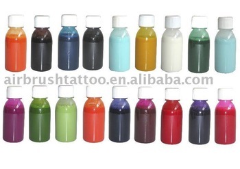 FDA approved safety temporary airbrush tattoo paints