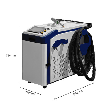 Dual Swing Handheld CW Laser Welding Machine Water Cooled