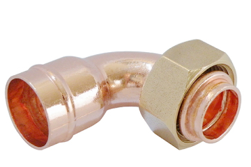 Copper Solder Ring Bent Tap Connector