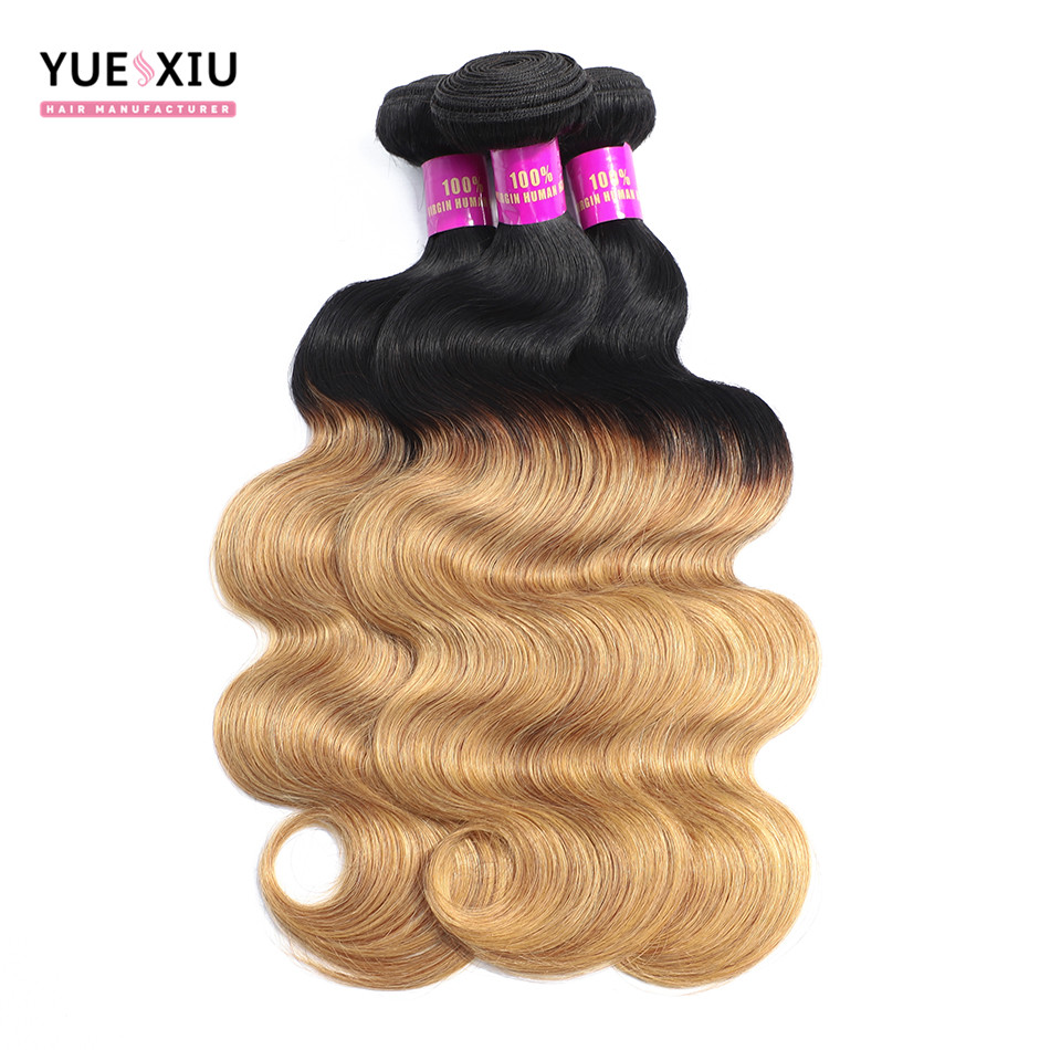 1b 27 ombre color hair  Vendors Free Sample Dropshipping Brazilian Hair Sample hair in stock