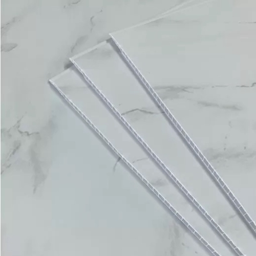 Weiße Marmor -PVC -Decke