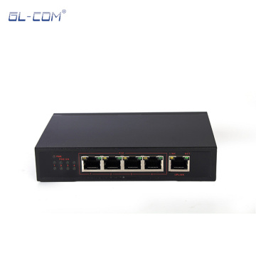 4 ports Poe Switch avec fonction POE