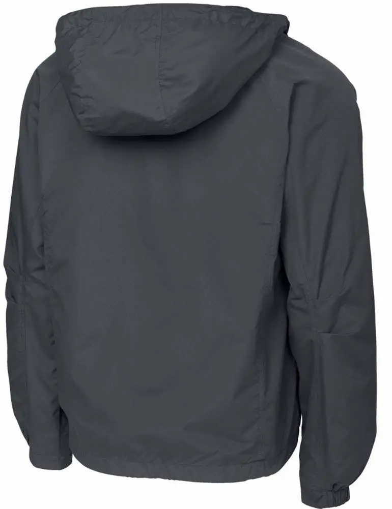 2019 New Design Winderproof Waterproof Casual Hooded Raglan Jacket Mens Full Zip Waterproof Jacket