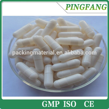 Size 00, 0,1,2,3,4 empty vegetable cpasule white capsules with high quality