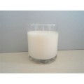 Mosquito Yellow Citronella Glass Jar Candle