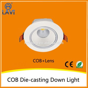 China products new style Aluminum 7W cct led recessed square downlights