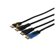 Cable de datos HDMI con malla de nailon