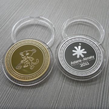 Silver / Gold Zinc Alloy Silver Bars Or Coins With Competitive Price