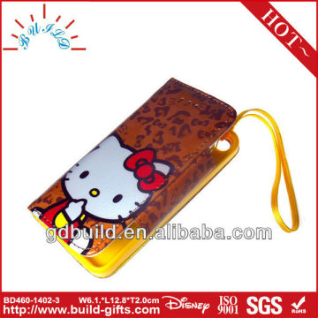 leather cat mobile phone case