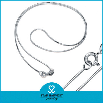 High finished 925 sterling silver snake chain