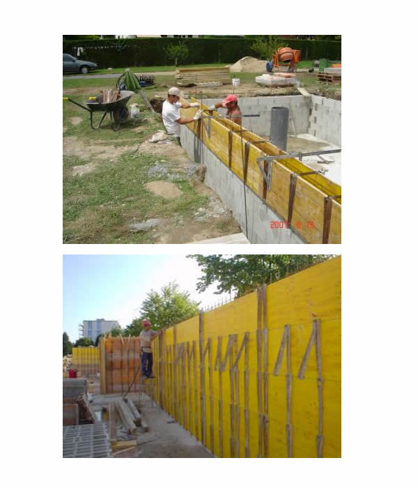 Shuttering Panel High Quality Phenolic Wbp 3 Ply Concrete Formwork Like Dora Formwork Leonking 21mm (3 X 7mm) CN;ANH <14%