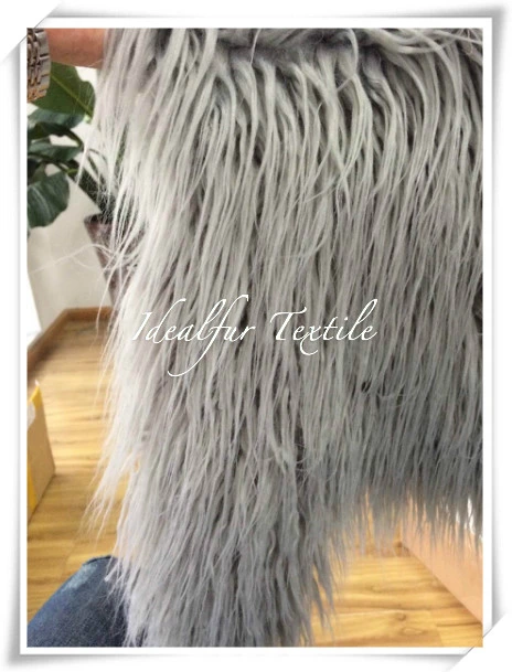 Shag Fake Fur with Long Pile for Garment and Home Textile