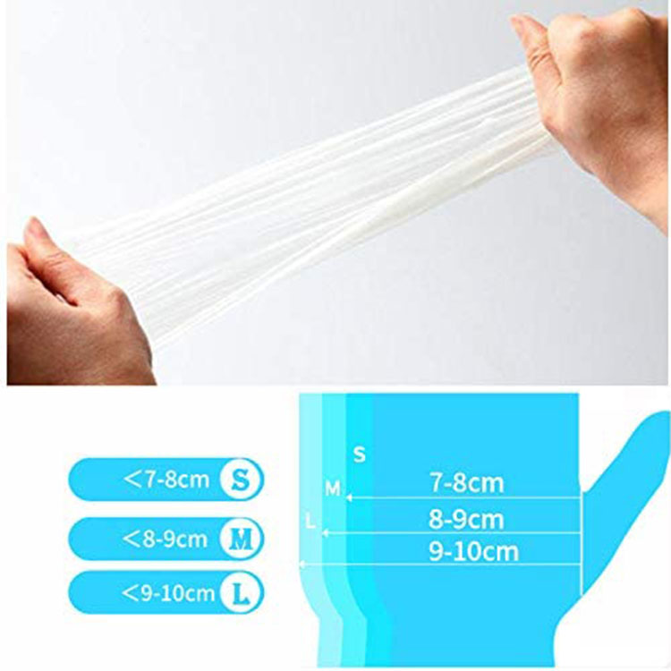 CE FDA Disposable Medical Disposable Vinyl ibọwọ