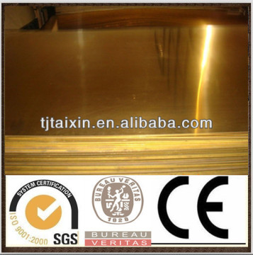 Brass plate